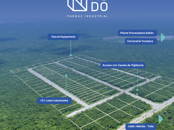 NODO PARK: LOTES INDUSTRIALES URBANIZADOS  EN VENTA