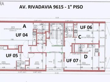 VENTA • VILLA LURO • AV. RIVADAVIA 9615 • MONOAMBIENTE • APTO PROFESIONAL • A ESTRENAR