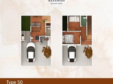 Rumah 2 lantai modern dan strategis di Kota Depok