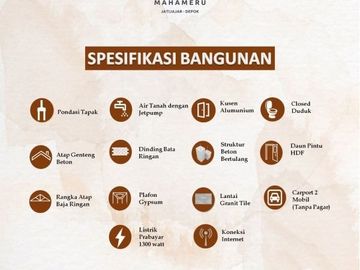 Rumah 2 lantai modern dan strategis di Kota Depok
