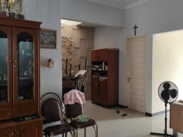 Rumah Klampis Wisma Mukti Siap Huni,ROW lebar jalan 3 mobil