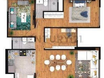SANTA BEATRIZ: SE VENDE LINDO DEPARTAMENTO CON EXCELENTE UBICACION