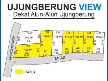 Tanah Bandung Kota Ujung Berung View Bandung SHM 2 Jutaan/m