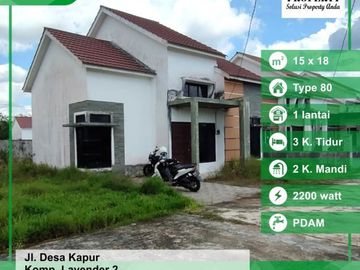 Rumah Komplek Lavender 2, Desa Kapur, Pontianak, Kalimantan Barat