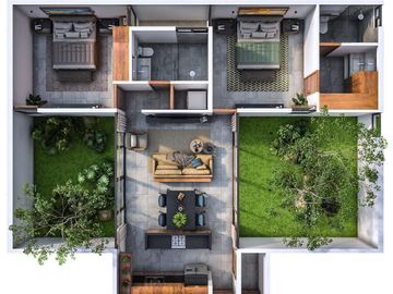 DEPARTAMENTO EN VENTA EN MERIDA MODELO T, CENTRICA, MARZO 2024