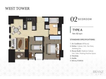 Hunian 2 Bedroom Terbaik Apartemen The Branz BSD City