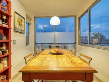 Penthouse en barrio exclusivo, vista asegurada