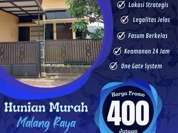 Rumah Murah Strategis di JalanMayjend Sungkono Malang