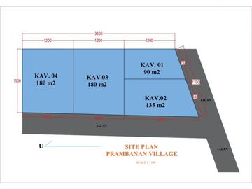 Rumah tanah seluas 180 m2 hanya 485 Juta di Klaten Prambanan