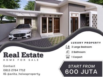 Rumah Siap Huni Di Berbah Sleman Type 65/96 Harga Ekonomis Siap KPR