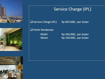Apartemen Pasar Baru Mansion Studio Furnished MInimalis Jakarta Pusat