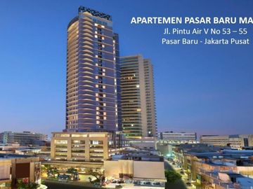 Apartemen Pasar Baru Mansion Studio Furnished MInimalis Jakarta Pusat