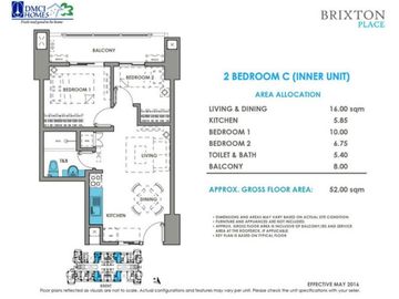 Sale: 2 Bedroom in Brixton Place Pasig