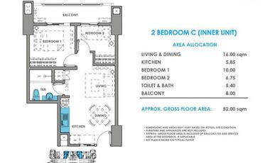 Sale: 2 Bedroom in Brixton Place Pasig