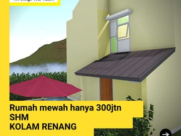 PROMO RUMAH MURAH HANYA 300 JUTAAN DAPAT KOLAM RENANG PRIBAD