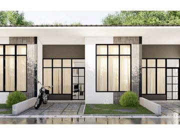 Rumah Modern Konsep Studio Milenial, di Utara Sgm Prambanan