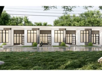 Rumah Modern Konsep Studio Milenial, di Utara Sgm Prambanan
