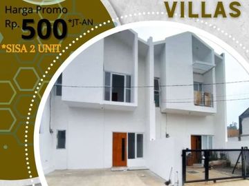 Rumah Modern Bernuansa Eropa Hanya 500 Jutaan 2 Sisa 2 Unit
