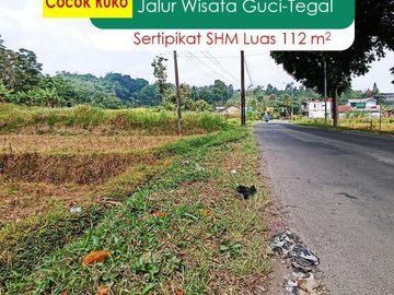 Kapling Nempel Jalan Tuwel-Bojong Sertipikat SHM