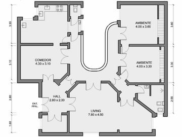VENTA DEPARTAMENTO 5y1/2 o 6 AMBIENTES CASA CALISE ART NOUVEAU VIRGINIO COLOMBO
