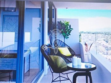 Departamento Nuevo 1D/1B en venta Ñuñoa, buena conectividad
