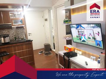 Dijual Apartemen Springlake 2BR Azolla Lt.2 Balkon ke Pool