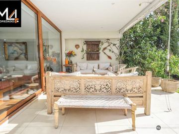 Departamento en Venta en Tuliperos/ 1er piso con jardín