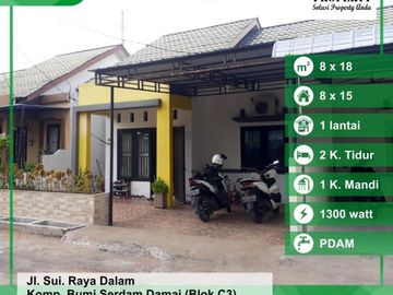 Dijual Rumah Claster, Jalan Sungai Raya Dalam