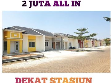 rumah strategis dekat stasiun bojonggede ready stock