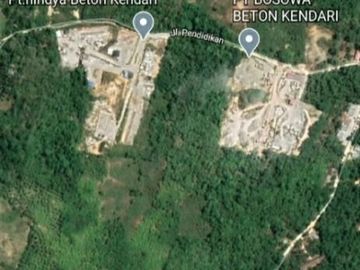 Tanah abeli strategis dekat pelabuhan bungkutoko dan terminal konteiner pelindo 4 kota kendari