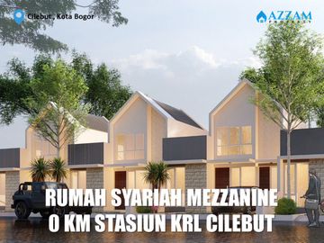 RUMAH LOKASI STRATEGIS DEKAT STASIUN KRL CILEBUT