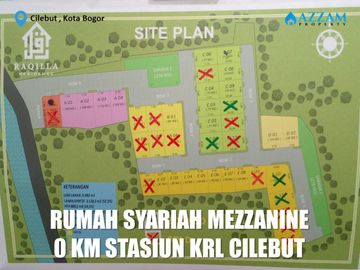 RUMAH LOKASI STRATEGIS DEKAT STASIUN KRL CILEBUT