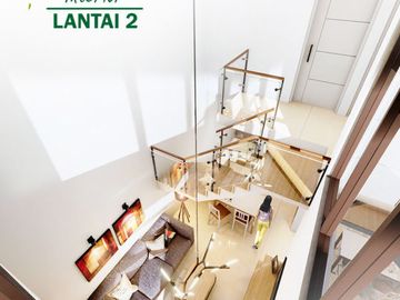RUMAH TIBAN 2 LANTAI 4 KAMAR CICILAN 6JT'AN
