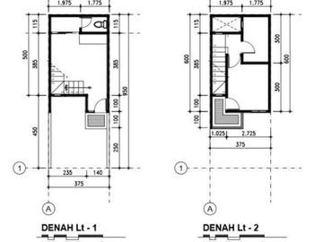 Rumah 2 Lantai Di Pamulang Tangsel