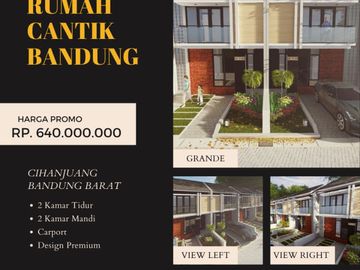 Rumah Mewah Lingkungan Nyaman di Taman Cihanjuang 2 Bandung Utara