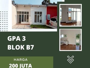 Rumah siap huni murah 200Jt bisa KPR di griya Pratama Asri 3