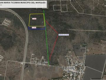 12.5 hectareas h4s santa maria ticoman, el marques queretaro paseo centenario