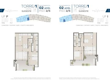 Torres Zafiro Nordelta: Departamento 2 ambientes