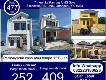 Rumah ums solo rumah gumpang kartasura rumah kartasura tanah ums solo