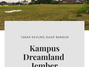 tanah kavling sipa bangun kampus dreamland jember