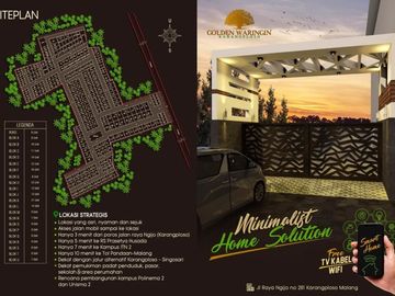 Rumah Tanpa Bank Di Karangploso Golden Waringin