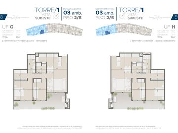 Torres Zafiro Nordelta: Departamento 3 ambientes