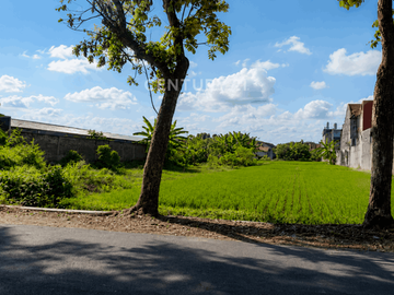 Tanah 845m2 Dengan Visibilitas Tinggi Di Jalan Kabupaten