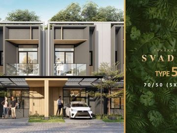 Svadhi Rumah Modern 2 Lantai Minimalis di Tanakayu BSD City