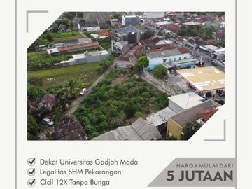 Kavling Jogja Dekat UGM dan UII; Sisa 1 Unit