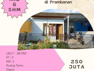 Promo Free AC dan Kitchen Set Rumah SIap huni di Prambanan Klaten