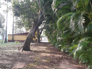 INVERSIONISTAS O CONSTRUCTORES EXCELENTE TERRENO ARBOLADO CON CASA Y SALON FIEST