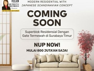Amesta Living, Rumah 2lt Start 800 Jt Kawasan Mewah Sby Tmr