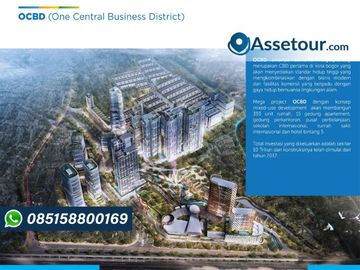 Eksklusif, Modern Di OCBD Bogor, Perumahan Kawasan CBD DI Kota Bogor