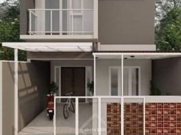 Rumah 2 lantai siap bangun di jagakarsa